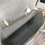 Top view of signature statement women's handbag – women's everyday handbag