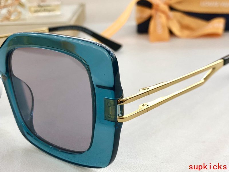 Side view of Louis Vuitton unisex sunglasses