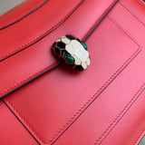 Timeless Vegan Leather Handbag - Smooth Faux-Leather Exterior | Women's Statement Accessory #1691 - styled full view (image 7) of designer-inspired handbag