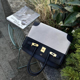 Streamlined bag shown from front angle