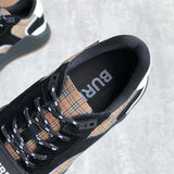 Burberry shoes Style 340 - close-up of statement logo accent