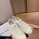 Givenchy Grey High-Top Sneakers - Detail Shot of Craftsmanship