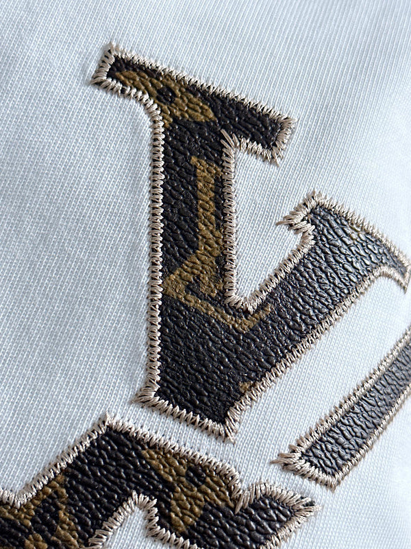 Front view of Louis Vuitton cotton t-shirt with tailored silhouette