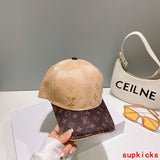 Close-up detail view of Louis Vuitton unisex cap
