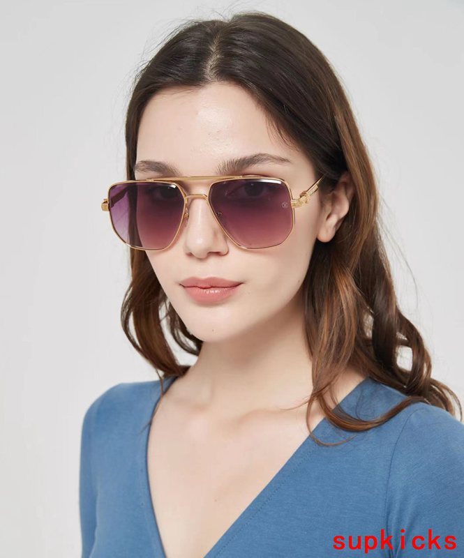 Front view of Louis Vuitton unisex sunglasses