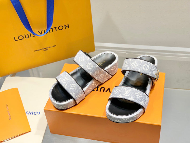 Louis Vuitton shoes Style 370 - editorial style shot