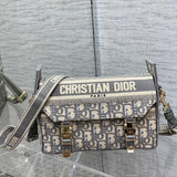 Close-up detail of sleek refined women's handbag – women's statement bag