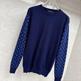 Side profile of Louis Vuitton luxury clothing with contemporary cut