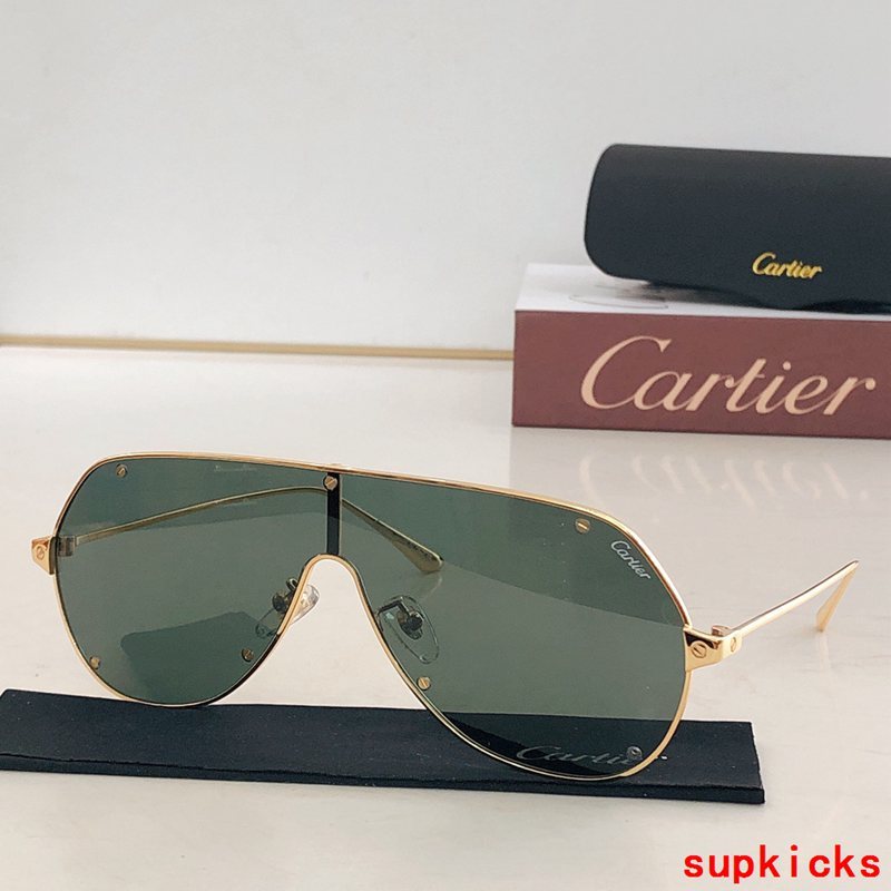 Lifestyle view of Cartier unisex sunglasses