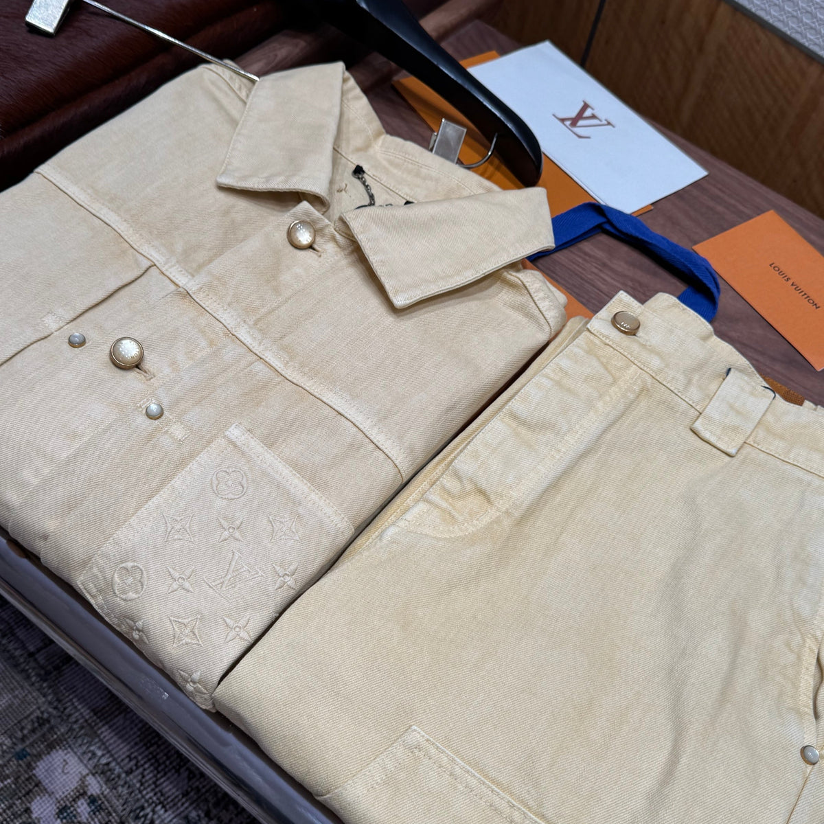 Louis Vuitton Jackets? Louis Vuitton Lou Denim Jacket Premium Casual Designer Jacket