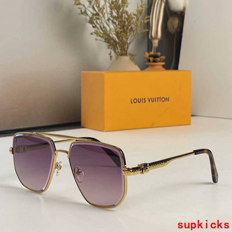 Full view of Louis Vuitton unisex sunglasses