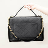 Chanel 25S Large Bag detail shot – authentic designer craftsmanship