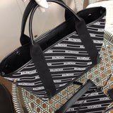 Interior view of polished structured women's handbag – women's statement bag