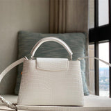  polished crossbody bag styled with outfit 48