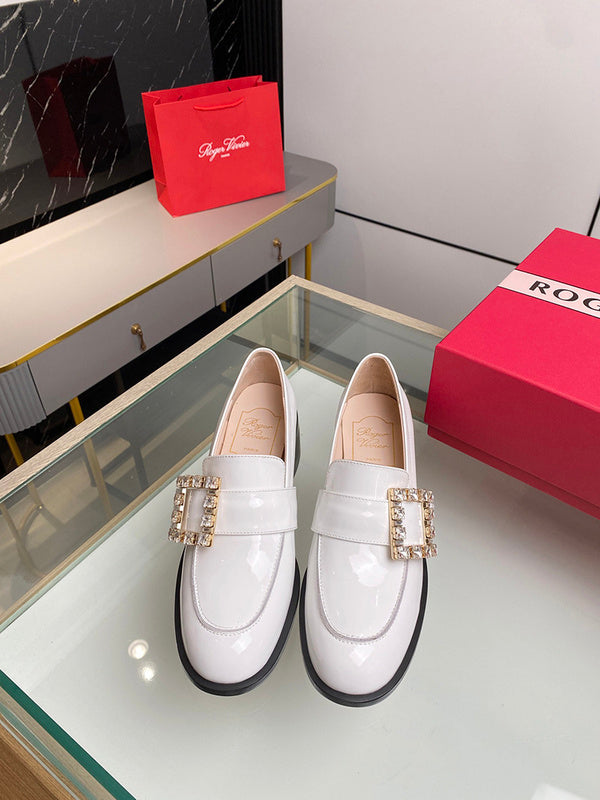 Roger Vivier luxury shoes detail shot