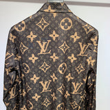 Back view of Louis Vuitton cotton t-shirt with signature branding