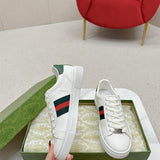 Gucci sneakers detailed view showing premium designer craftsmanship
