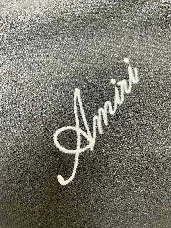 Amiri hoodie front view designer style