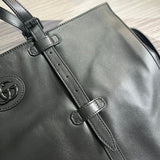 Styled lifestyle shot of premium structured women's handbag – women's luxury handbag