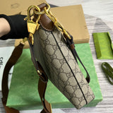 Top view of elevated premium women's handbag – women's luxury accessory