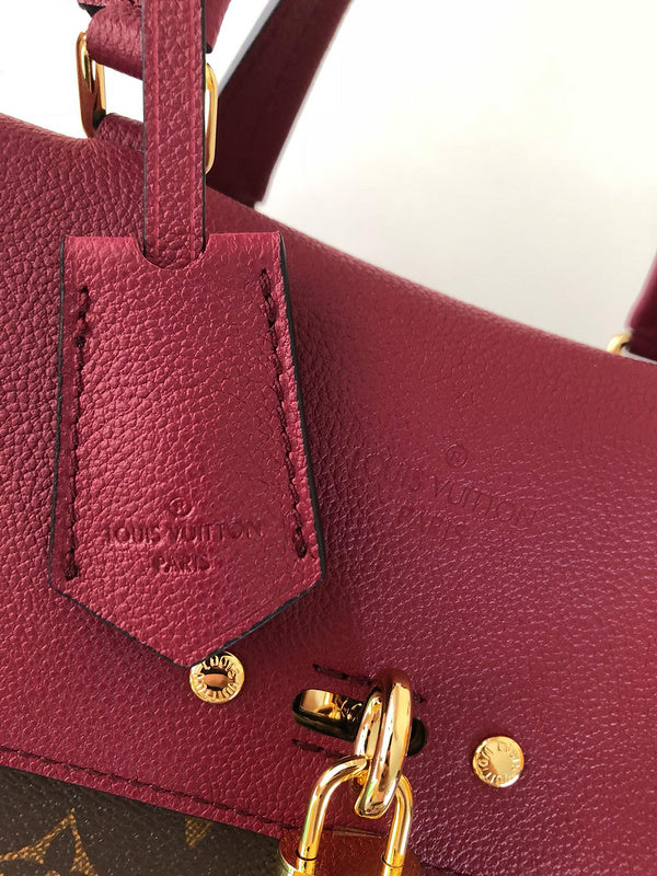 Back view of chic elevated women's handbag – women's luxury accessory