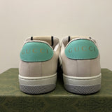 Gucci stone beige luxury sneakers view 5 chunky sole construction