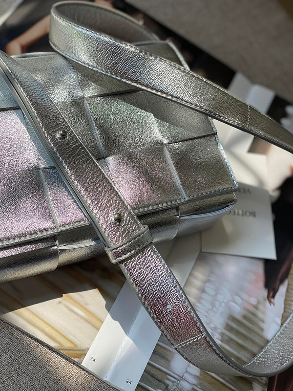 Sophisticated Premium PU Leather Handbag - Statement Silhouette | Women's Fashion Handbag #1623 - interior view (image 6) of designer-inspired handbag