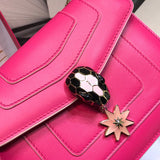 Sleek Vegan Leather Handbag - Chic Everyday Appeal | Women's Premium Handbag #1780 - hardware and detail close-up (image 5) of designer-inspired handbag