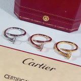 Front view of Cartier unisex jewelry piece