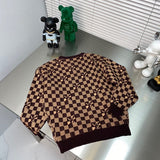 Flat lay presentation of Louis Vuitton luxury clothing with monogram-inspired silhouette