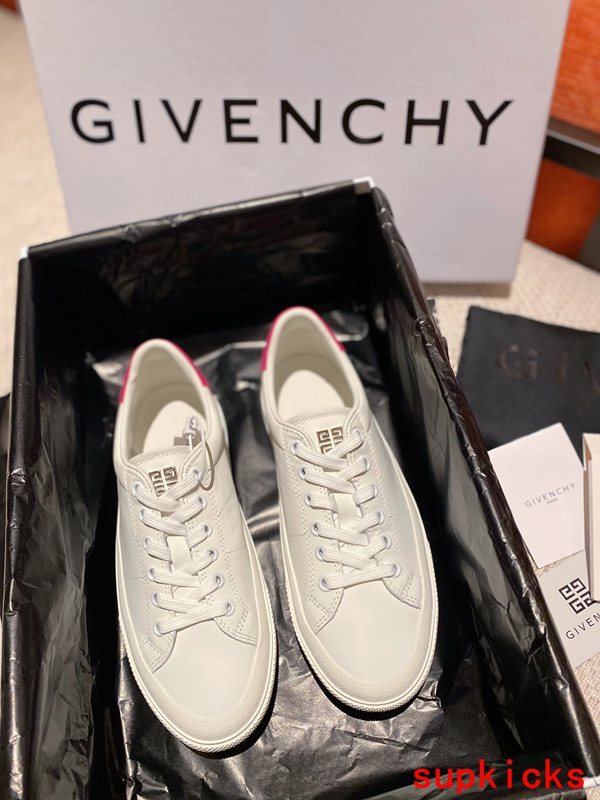 Givenchy Black High-Top Sneakers - Side Profile View