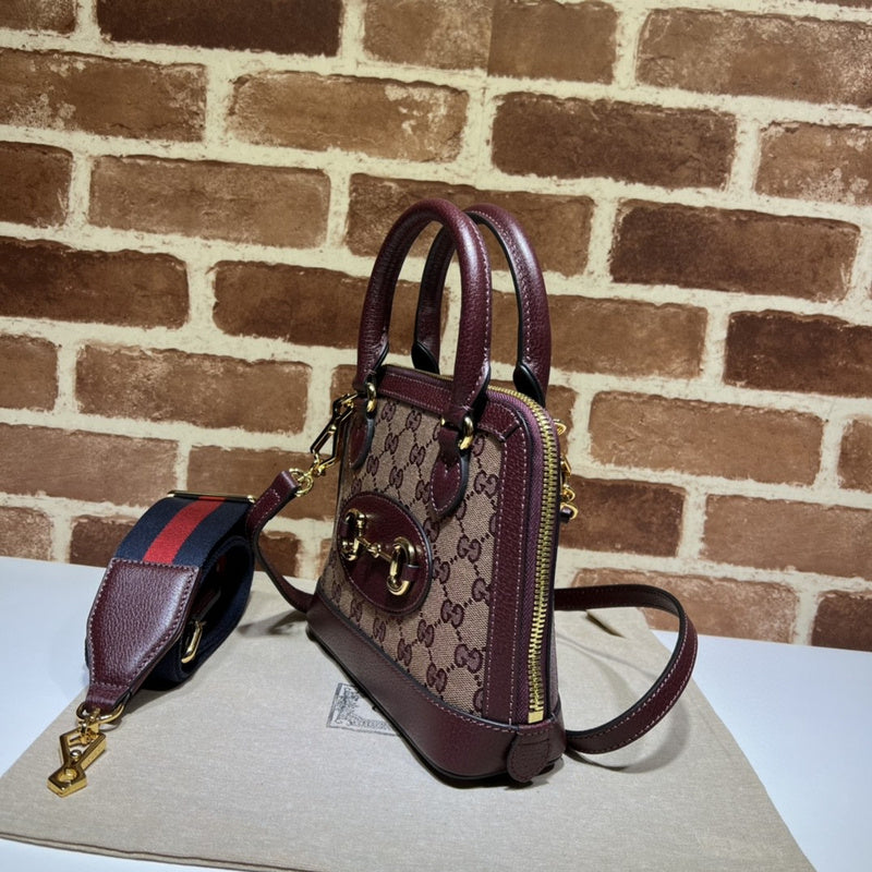 Front view of refined premium women's handbag – women's luxury handbag
