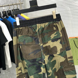 Side profile of Rhude luxury clothing with streetwear-inspired cut