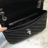 Polished Premium PU Leather Handbag - Understated Luxury Look | Women's Designer-Inspired Purse #834 - alternate angle view (image 8) of designer-inspired handbag