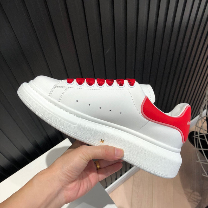 Alexander McQueen stone beige luxury sneakers view 8 classic court silhouette
