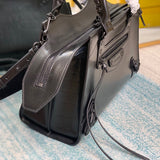 Sophisticated Premium PU Leather Handbag - Premium Craftsmanship Detailing | Women's Premium Handbag #670 - close-up detail shot (image 3) of designer-inspired handbag
