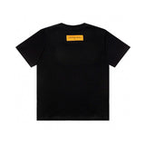 Side profile of Louis Vuitton cotton t-shirt with logo-detail design