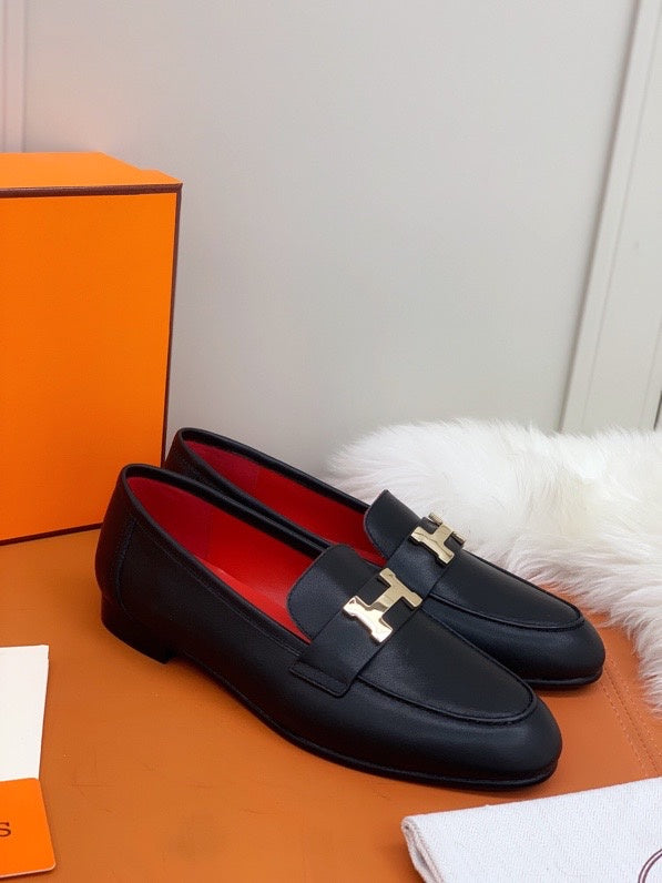 Hermès Tan Pointed-Toe Stiletto Heels - Back View