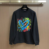 Back view of Louis Vuitton luxury clothing with relaxed-fit cut