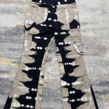 Side profile of Louis Vuitton luxury clothing with label-forward styling