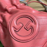 Back view of modern refined women's handbag – women's luxury accessory