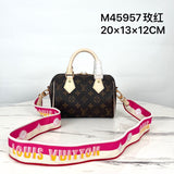 Front view of everyday-luxe refined women's handbag – women's designer-style accessory