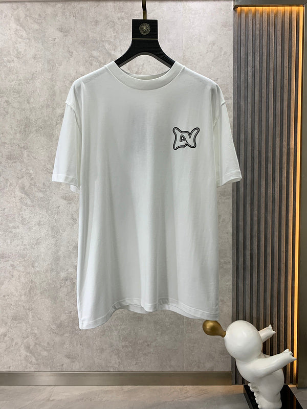 Back view of Louis Vuitton cotton t-shirt with everyday silhouette