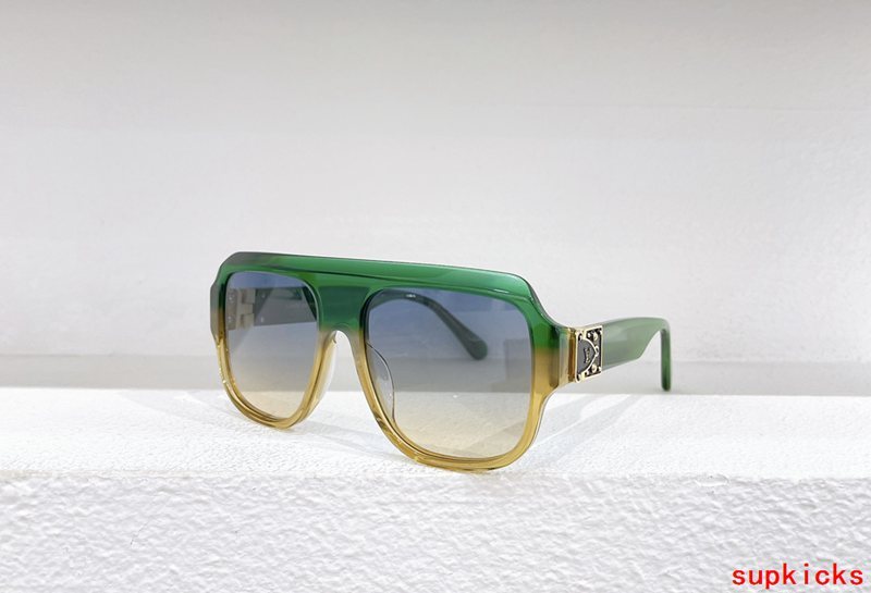 Angled view of Louis Vuitton unisex sunglasses