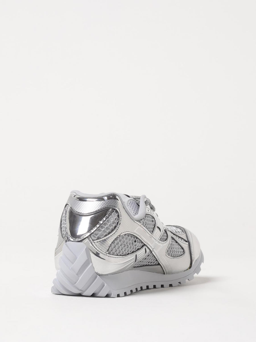 Bottega Veneta Shoes Bottega Veneta Sneakers Woman Silver Premium Designer Casual Shoes