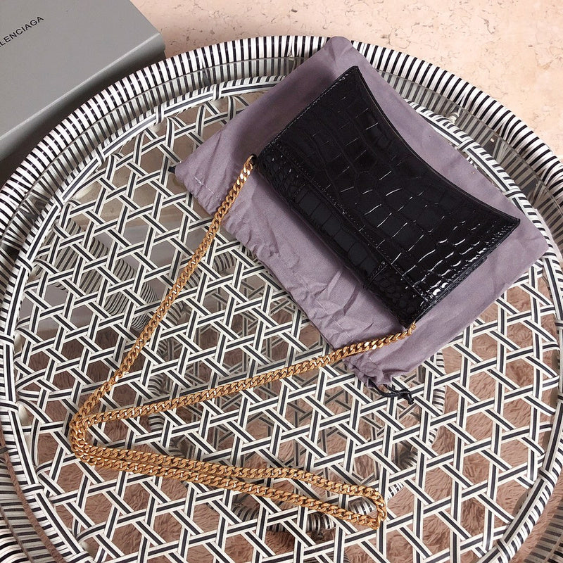 Interior view of sleek polished women's handbag – women's luxury handbag