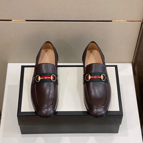 Gucci two-tone luxury sneakers view 11 signature lace-up style
