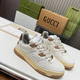 Gucci stone beige luxury sneakers view 6 chunky sole construction