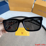 Angled view of Louis Vuitton unisex sunglasses
