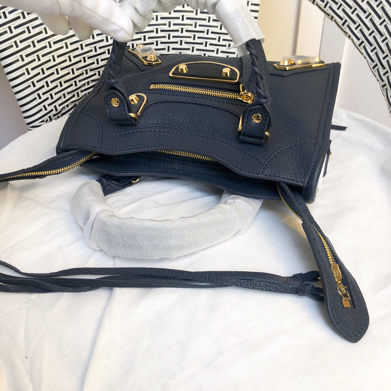 Back view of elevated refined women's handbag – women's premium purse